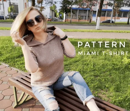 Скачать курс «Футболка с капюшоном «Miami T-Shirt»» [Инна Скробова] бесплатно